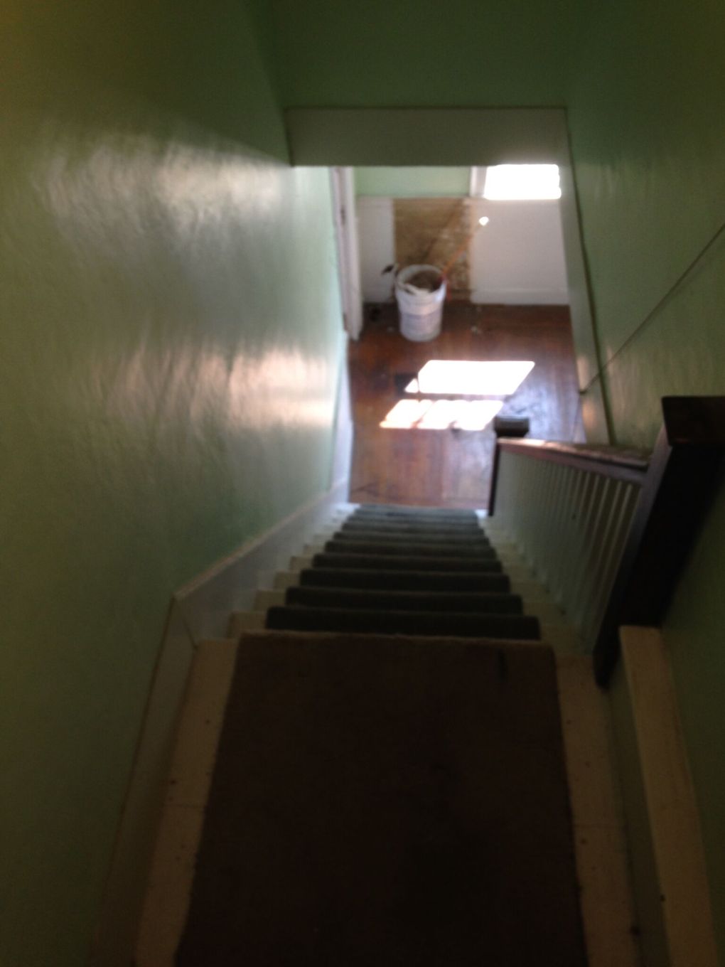 stair from attic